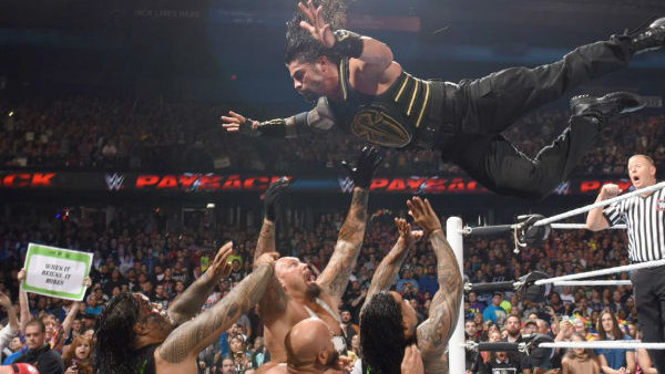 roman reigns payback dive