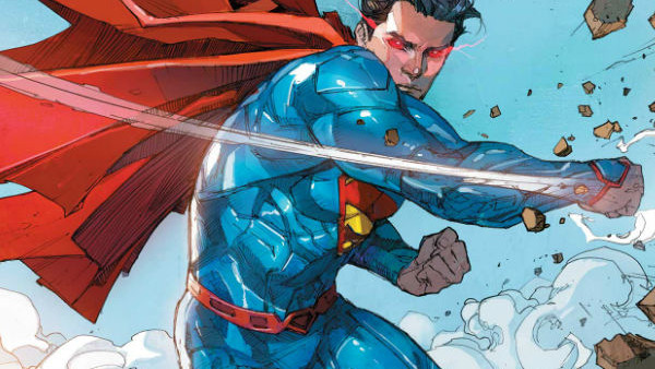 superman comics punch