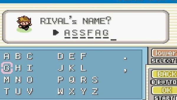 Pokemon Rival Name