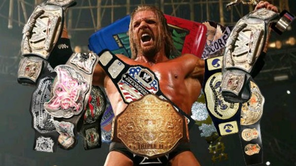 triple h every title