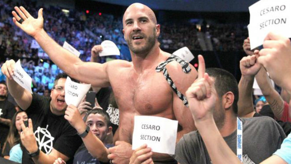 Cesaro WWE Champion