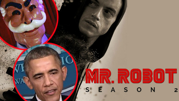 Mr Robot Season 2 Elliot fsociety Obama