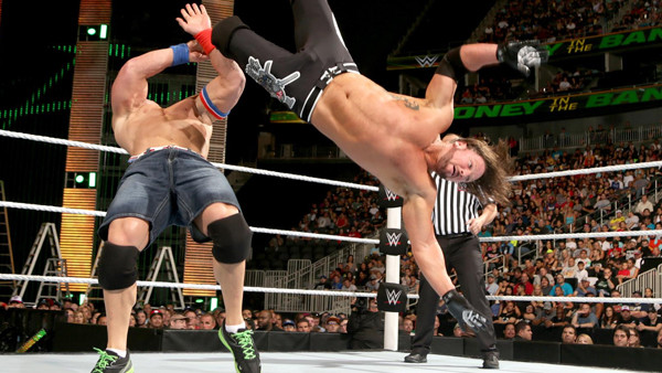 WWE Money In The Bank 2016 AJ Styles John Cena
