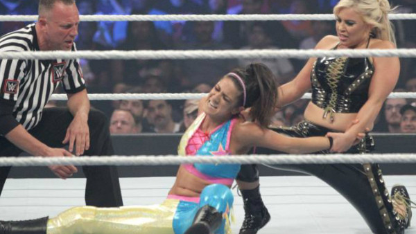 Sasha Banks and Bayley - Battleground 2016