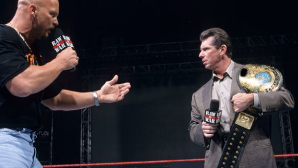 Steve Austin Vince McMahon WWF Champion 1999