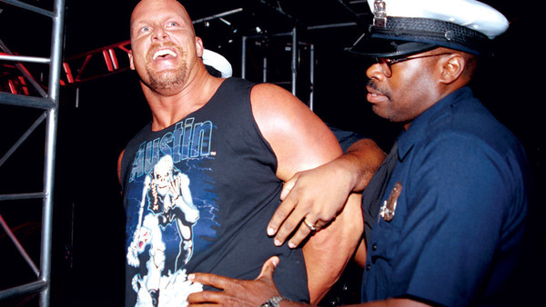 10 Craziest On-Screen Arrests In WWE History