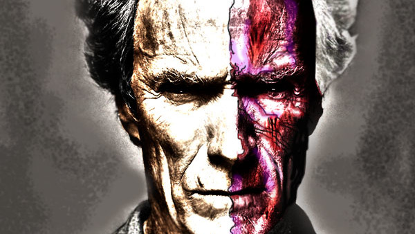 Clint Eastwood Two Face