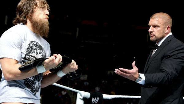 Daniel Bryan Triple H Vacated WWE Championship