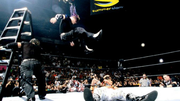 SummerSlam 2000 Edge Christian Dudley Boyz Hardy Boyz