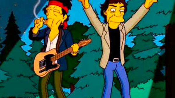 Mick Jagger The Simpsons