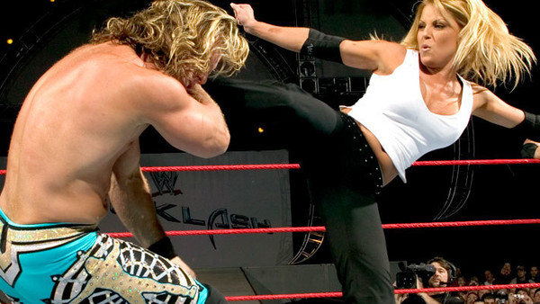 Trish Stratus Chris Jericho Backlash 2004