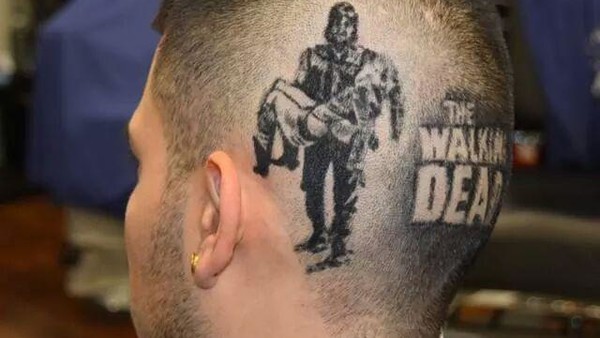 Walking Dead Zombie Merle Tattoo by Alan Aldred TattooNOW