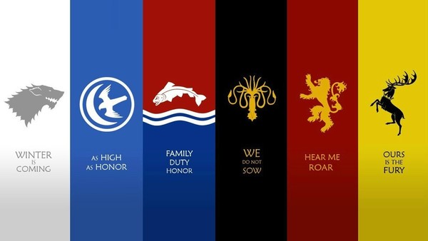 Game of Thrones Houses