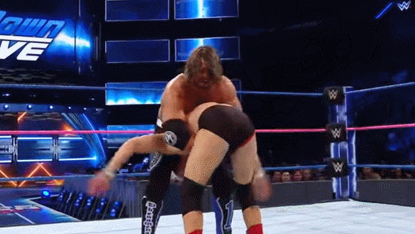 AJ Styles Clash Ellsworth Off Ring Steps