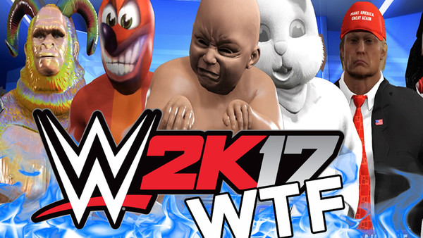WWE 2k17 WTF