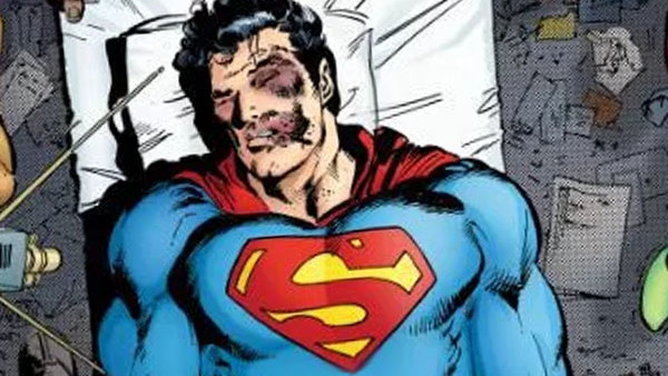 Superman Beat Up