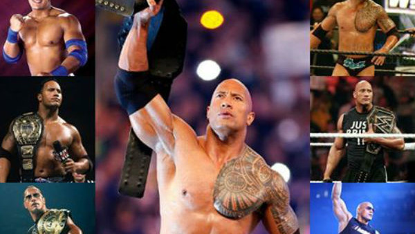 Dwayne 'The Rock' Johnson Channels His Wrestling Persona With