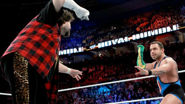Mick Foley Santino Marella Royal Rumble 2012