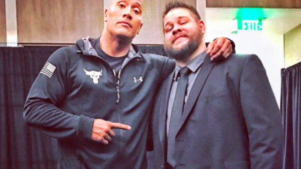 The Rock Kevin Owens