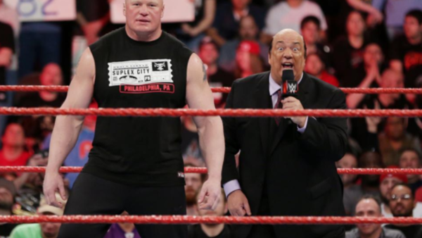 Brock Lesnar Paul Heyman Raw