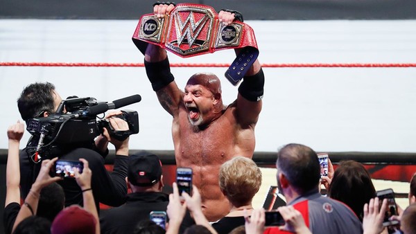Goldberg WWE champ