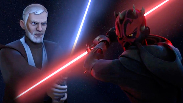 Star Wars Clone Wars Obi-Wan Maul Savage
