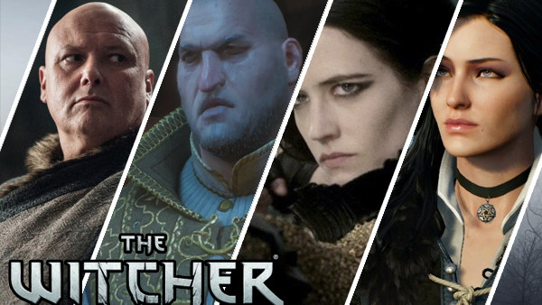 Witcher TV Quadtych