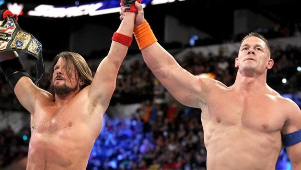 AJ Styles, John Cena