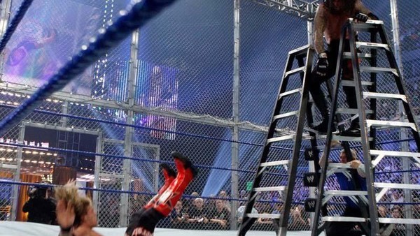 Batista Triple H Vegeance 2005 Hell in a Cell