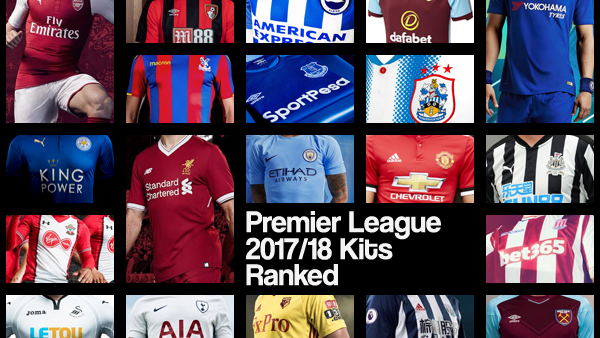 Premier League release new name and number kit fonts for 2017/18