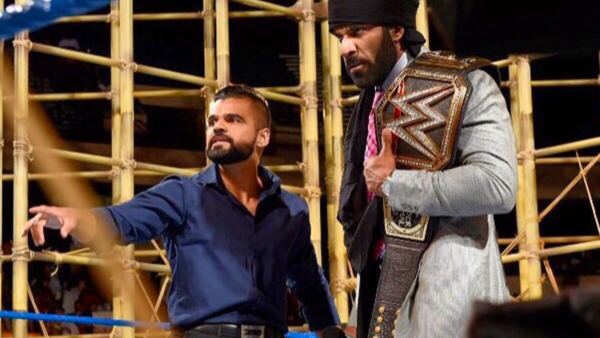 Jinder Mahal WWE title