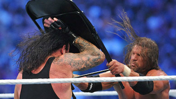 Triple H Kane Chair Shot