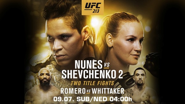UFC 213 Poster
