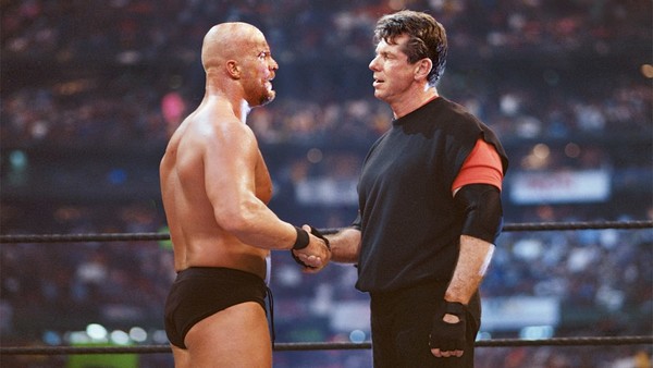Austin Vince McMahon WrestleMania X-Seven