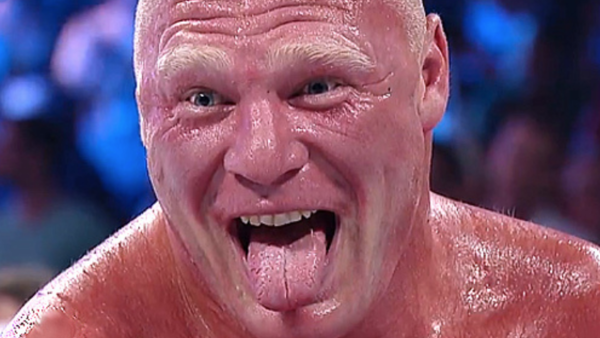 Brock Lesnar Laughing