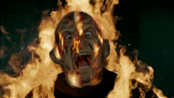 Freddy Krueger On Fire