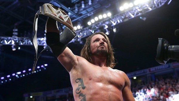 AJ Styles NEW WWE Champion