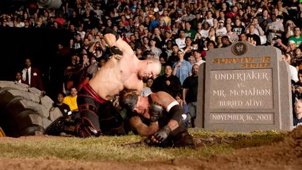 Survivor Series 2003 Kane Buried Alive