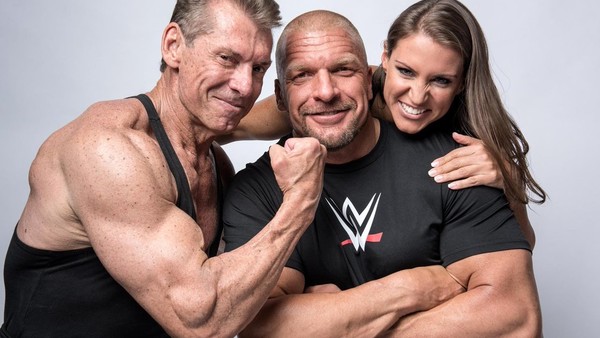 Triple H Vince Stephanie McMahon