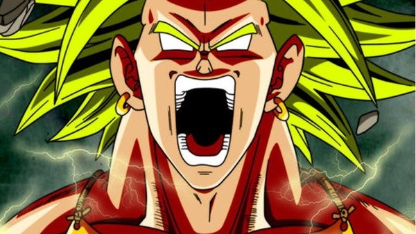 Dragon Ball Z Broly Vegeta Scared