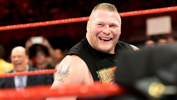 Brock Lesnar Laughing