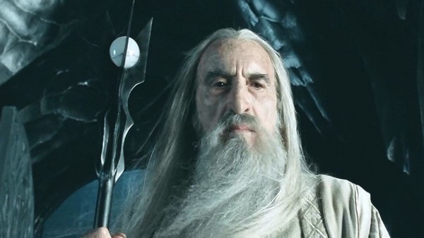 Saruman Christopher Lee