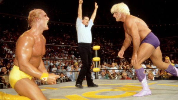 Hulk Hogan Tearing His Shirt Off