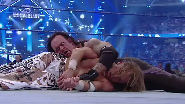 Shawn Michaels Kicks Out Of Tombstone Undertaker