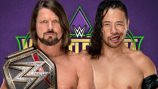 AJ Styles Shinsuke Nakamura WrestleMania Head To Head
