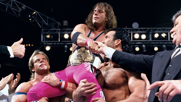 bret hart wwe champion