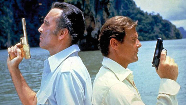 the man with the golden gun Christopher Lee Roger Moore James Bond