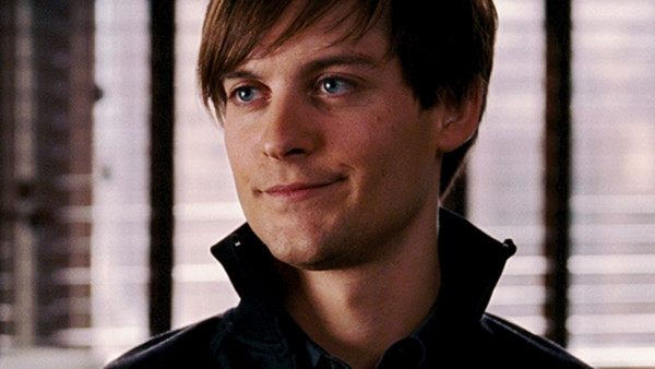 In Spider-Man 3, Tobey Maguire pulls his hair over his eyes to signify that  he has turned evil : r/MovieDetails