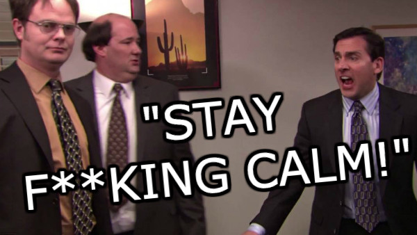 The Office Stay Calm
