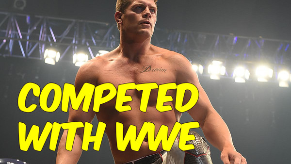 Cody Competed With WWE